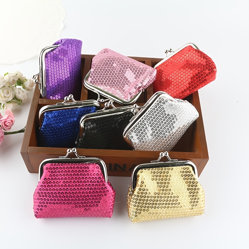 A variety of chick kiss mouth gold bag coin purse cosmetic bag