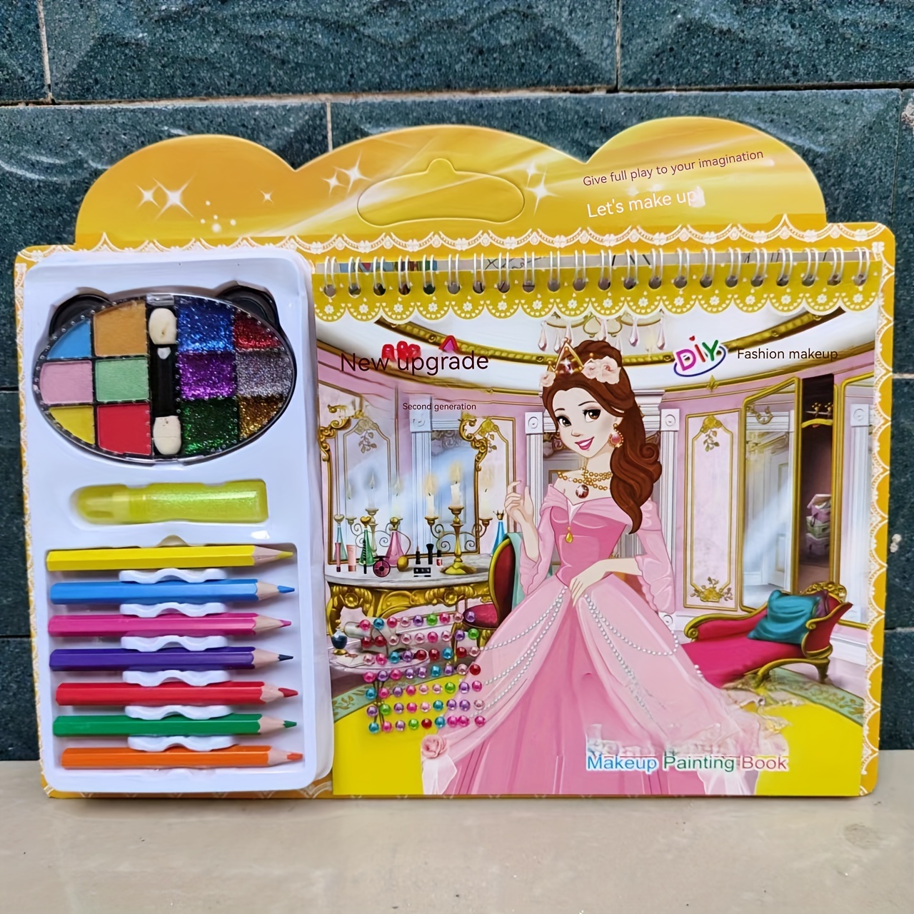  Disney Princess Art Set, Arts and Crafts for Kids 60 Pieces  Colouring Sets for Girls Creative Drawing and Painting Sets for Children Art  Supplies : Toys & Games