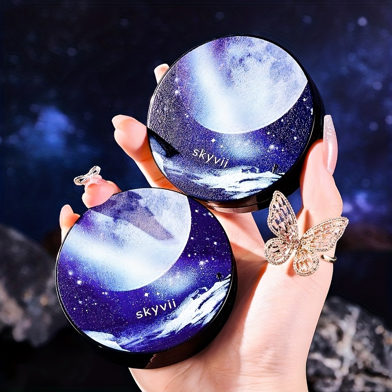 

Walking In The Starry Sky Air Cushion Bb Cream Concealer Waterproof And Sweat-proof, Non Smudge Makeup, Non Dry, Oil Control And Brighten Skin Tone