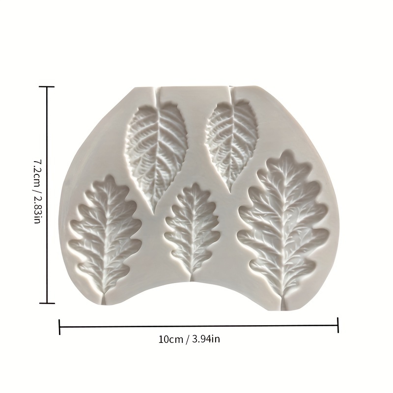 Silicone Mold Leaf Shape Decorating Tools Leaves Silicone - Temu
