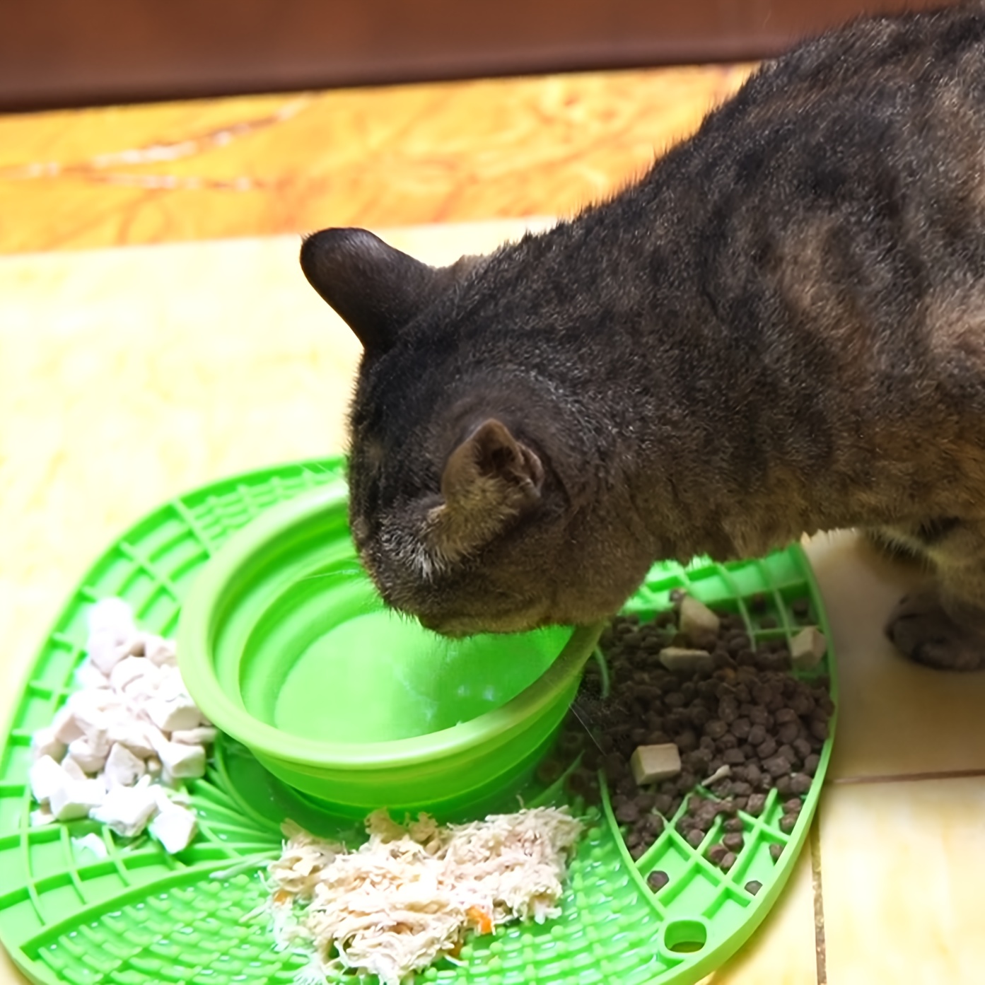Elevated Ceramic Cat Bowl Tilted Design For Comfortable Feeding