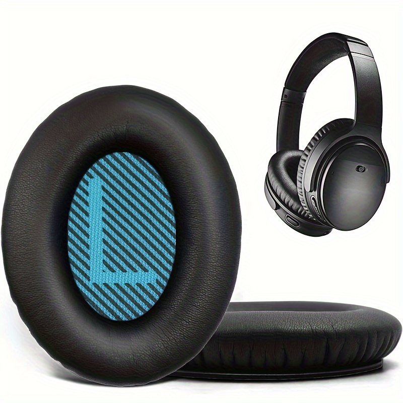 Coussinets d'écouteurs casque de Remplacement pour Bose QC35 gris