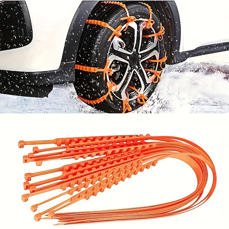 Automotive Snow Antiskid Chain, Rutschfeste Kette für Reifen - Geeignet für  alle Modelle mit Reifenbreite 165mm-275mm - Einfache Installation - Temu  Germany