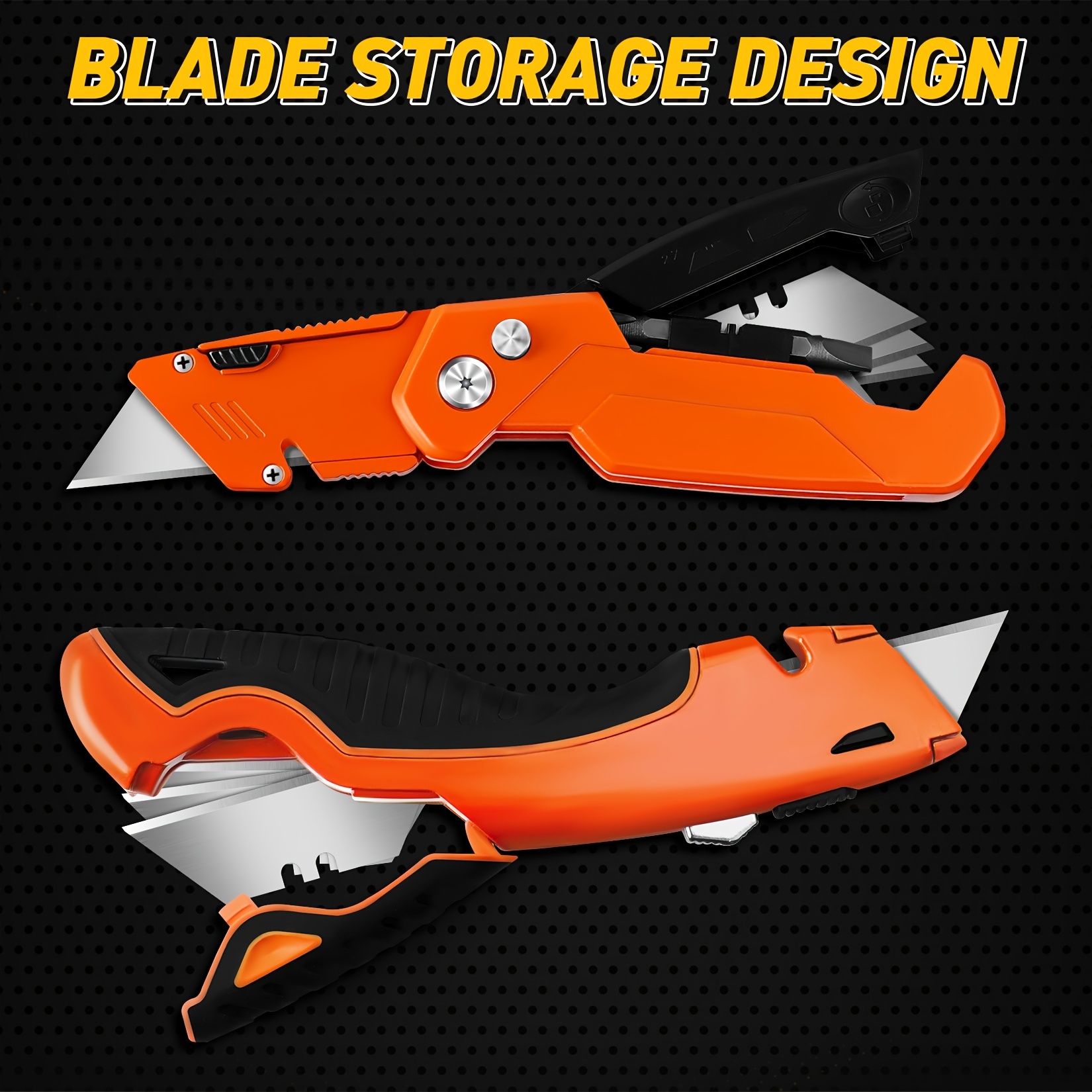 Folding Utility Knife Quick change Blades Razor Knife Extra - Temu