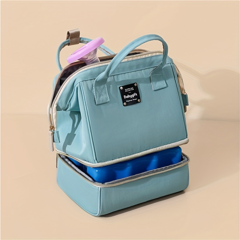 Multifunctional Mommy Bag for Milk Storage