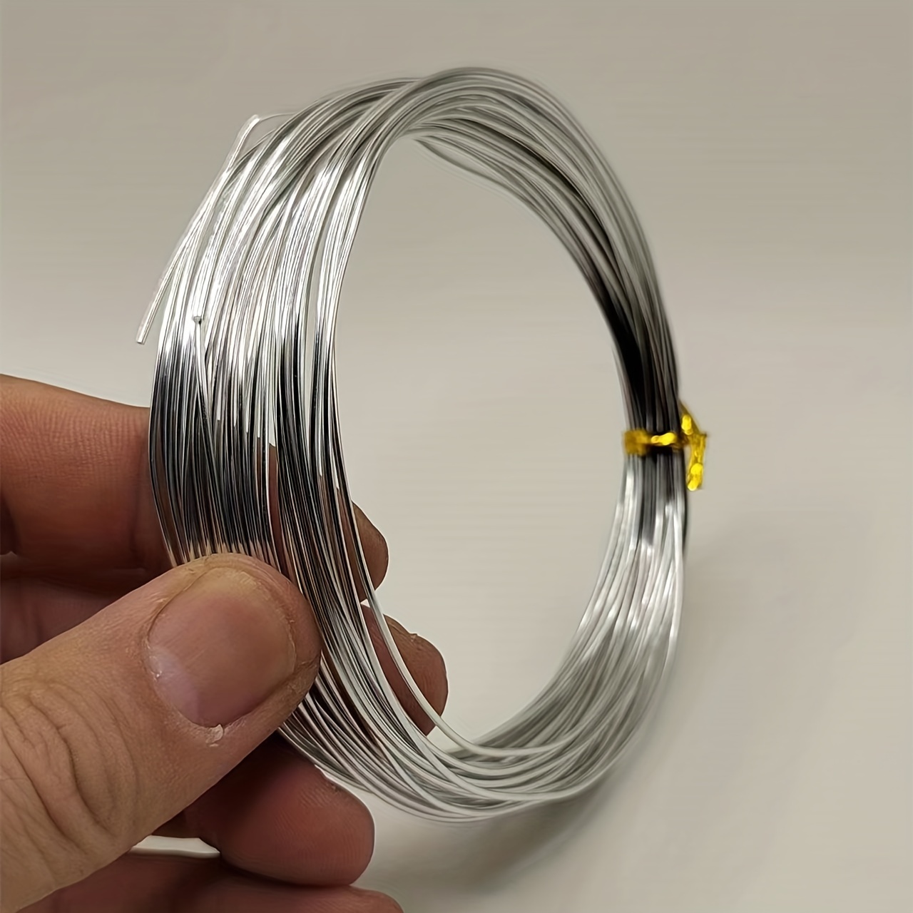 10 Meters One Roll Silvery Aluminum Wire Length Bendable - Temu Canada