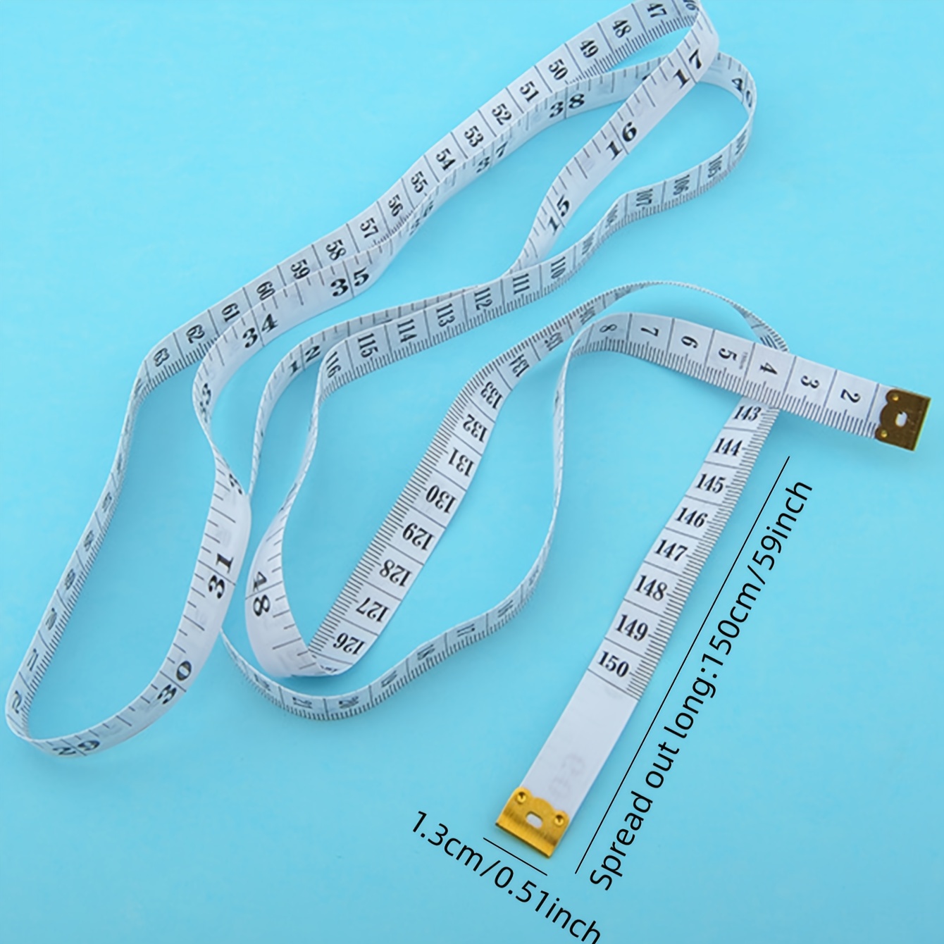 60Inch Soft Tape Measure Measuring Tool Sewing Tailor Craft Flexible Tape  Measure Double Scale Measurement Ruler For Weight Loss