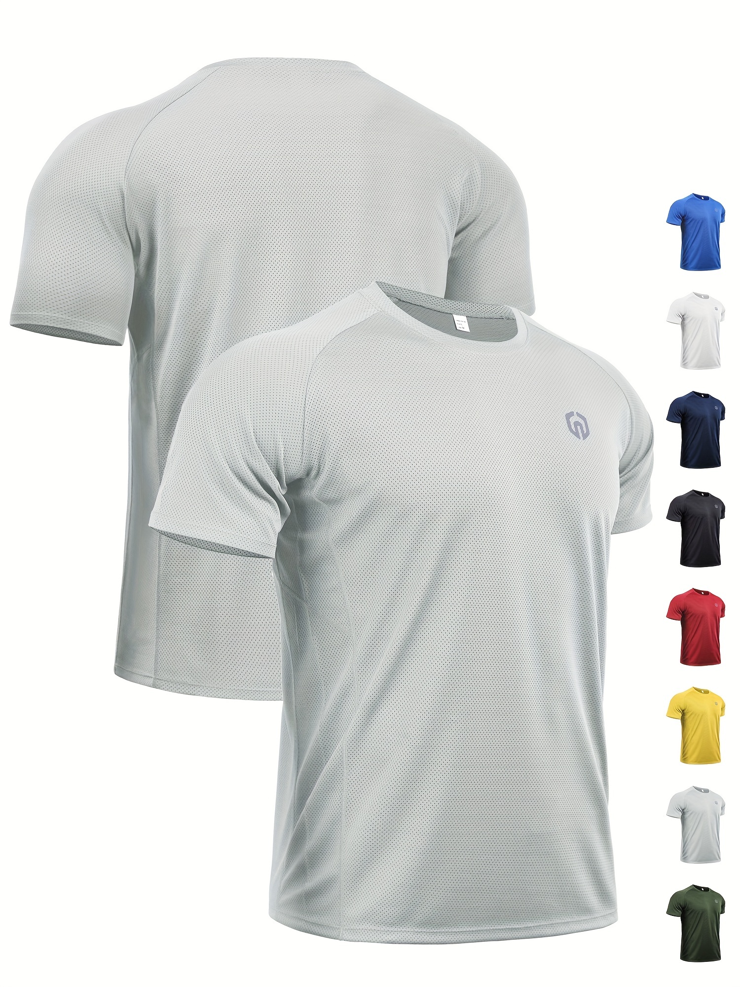 Men\'s Casual Sports T shirt Round Neck Loose Short sleeved - Temu