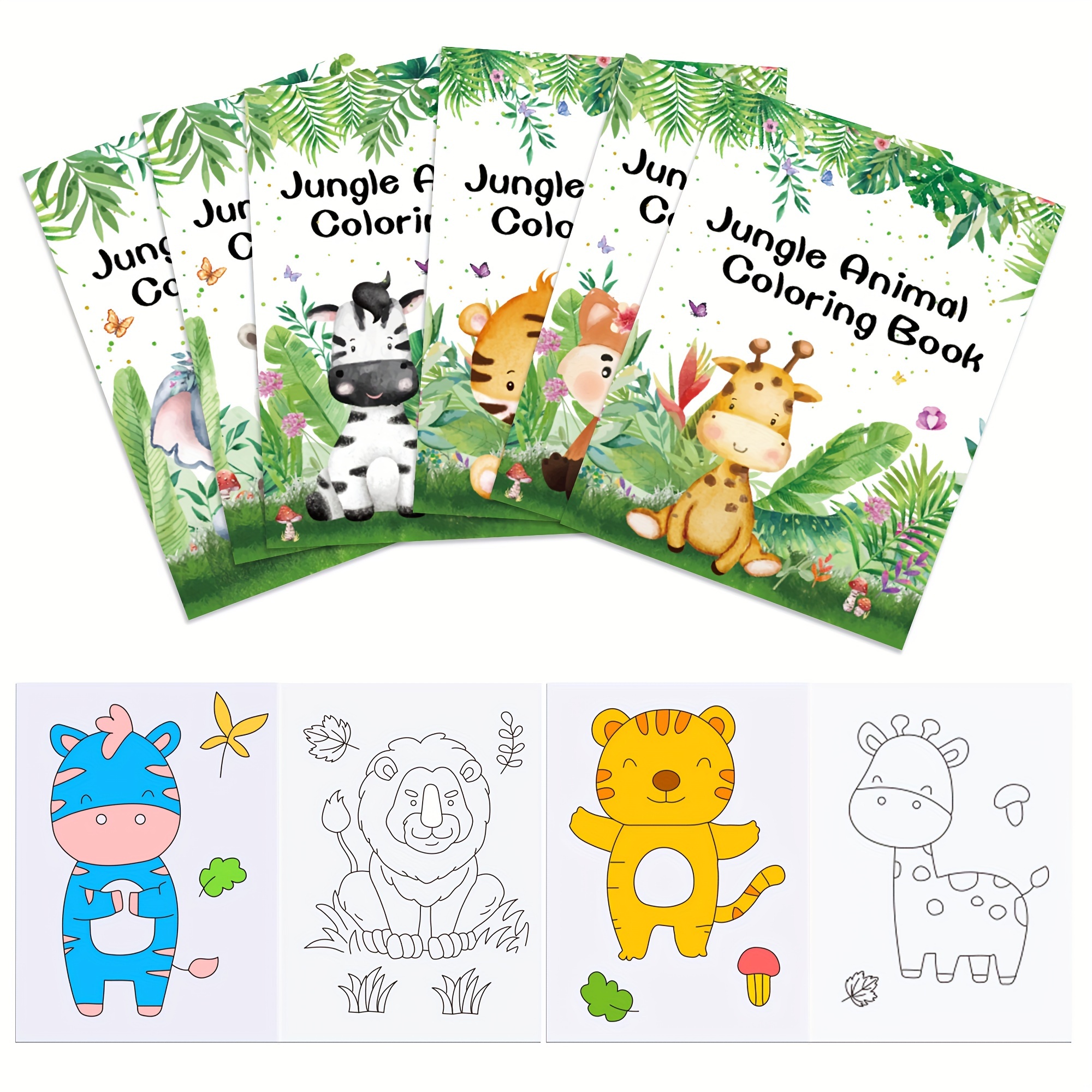Libros Para Colorear Para Niños: Animales: Relajantes Libros Para