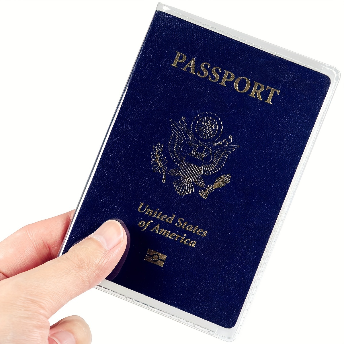 Acheter Étui transparent étanche pour passeport de voyage, housse de  protection, organisateur de porte-carte d'identité