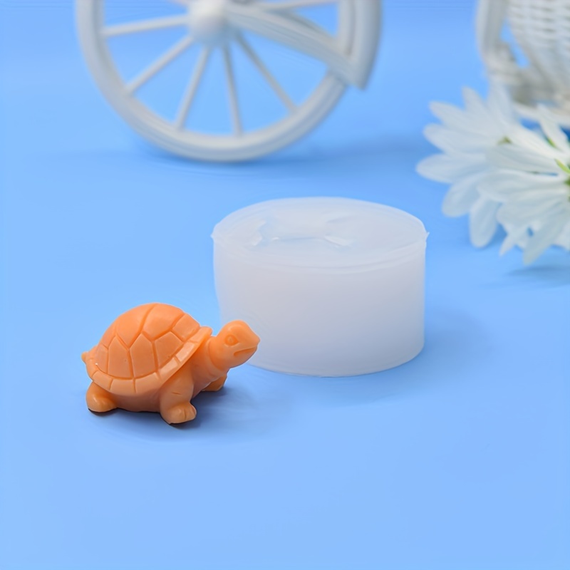 

1pc, Turtle Shape Silicone Mold, Candle Mold Soap Mold Clay Mold For Diy