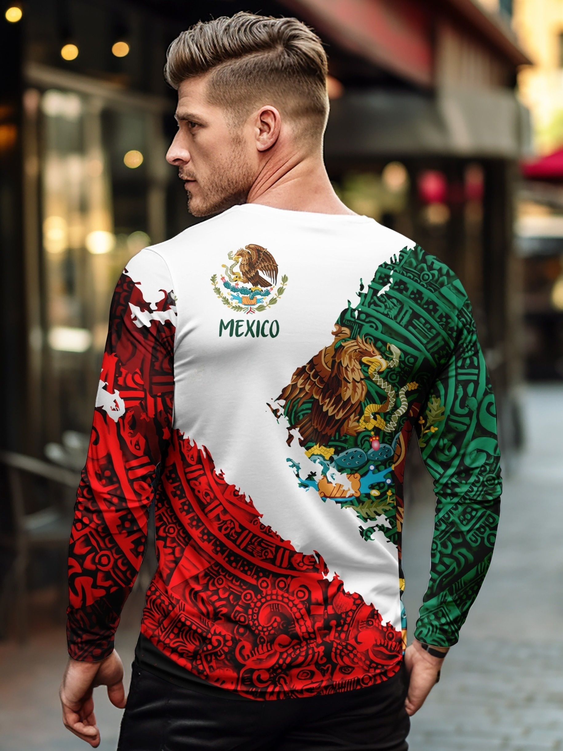 Mexican Flag Mexico' Men's T-Shirt