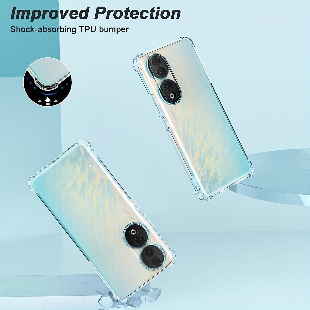 Soft TPU Phone Case For Honor 90 Pro 90lite 5G REP-AN00 REA-AN00 REA-NX9  Silicone Cases * Anti-fall Protection Shell For Honor 90 Lite 90pro CRT