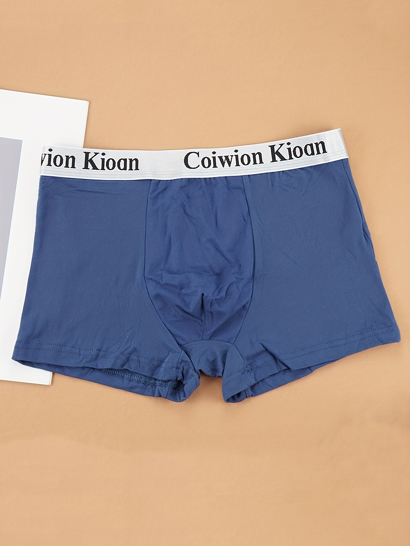 Men's Underwear Casual Plain Color Breathable Comfortable - Temu