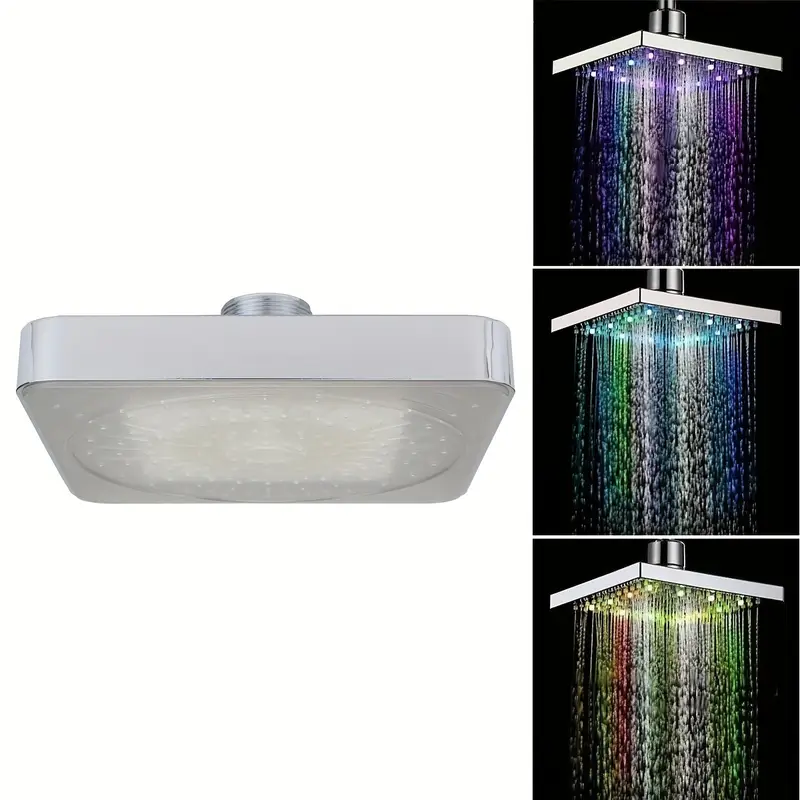led auto changing rain home water bathroom Product details 1
