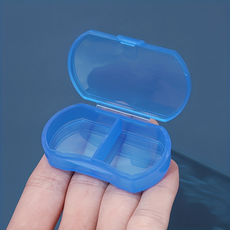 Transparent Pill Box, Portable Mini Medicine Container, Moisture