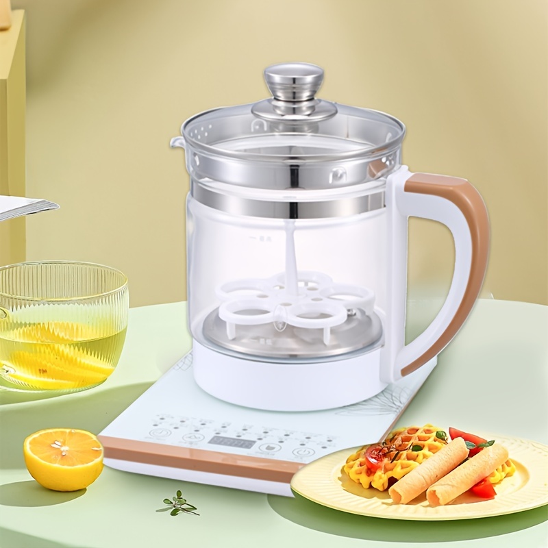 SUPOR 220V Health Pot Tea Cooker Tea Pot Electric Kettle Mini Glass Flower  Tea Pot Black Tea