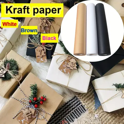 Brown Paper Wrapping Paper - Temu