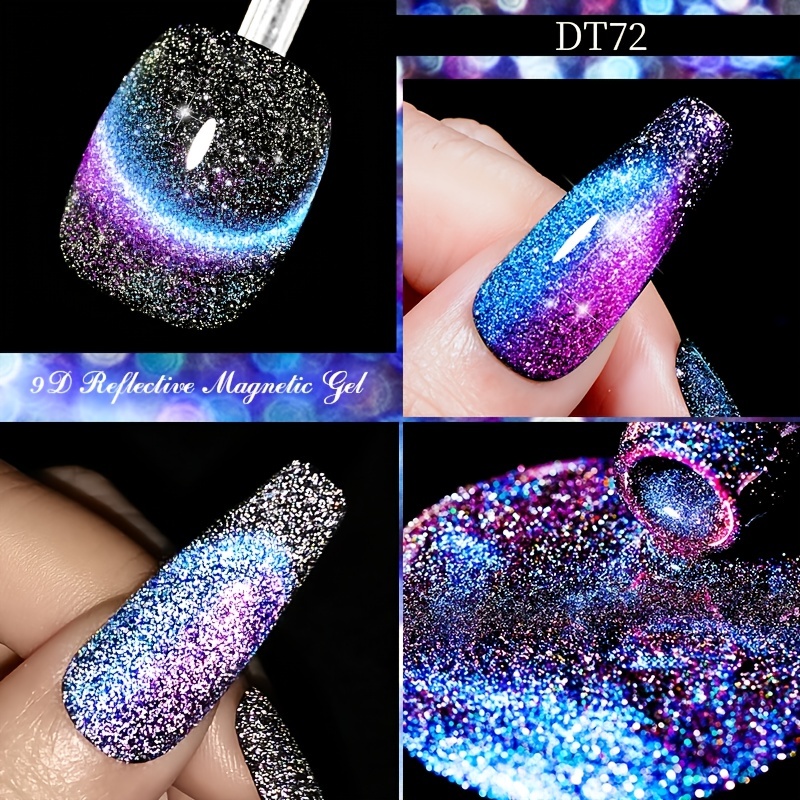 Elite99 Soak Off UV LED Starry Gel Nail Polish Video Tutorial 