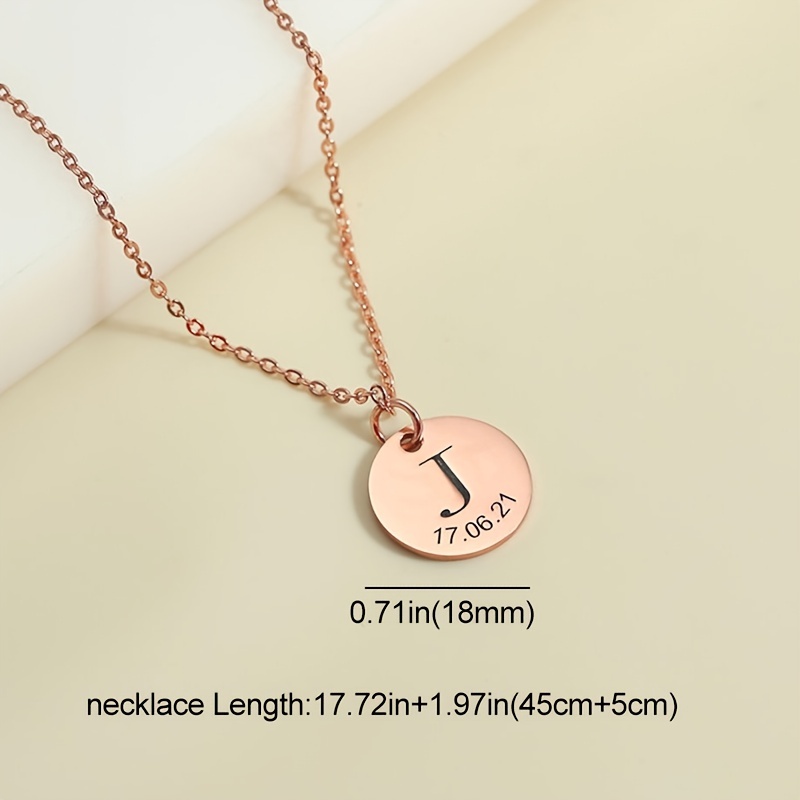 Small Metal Pendant Valentine's Day Accessories Letter - Temu