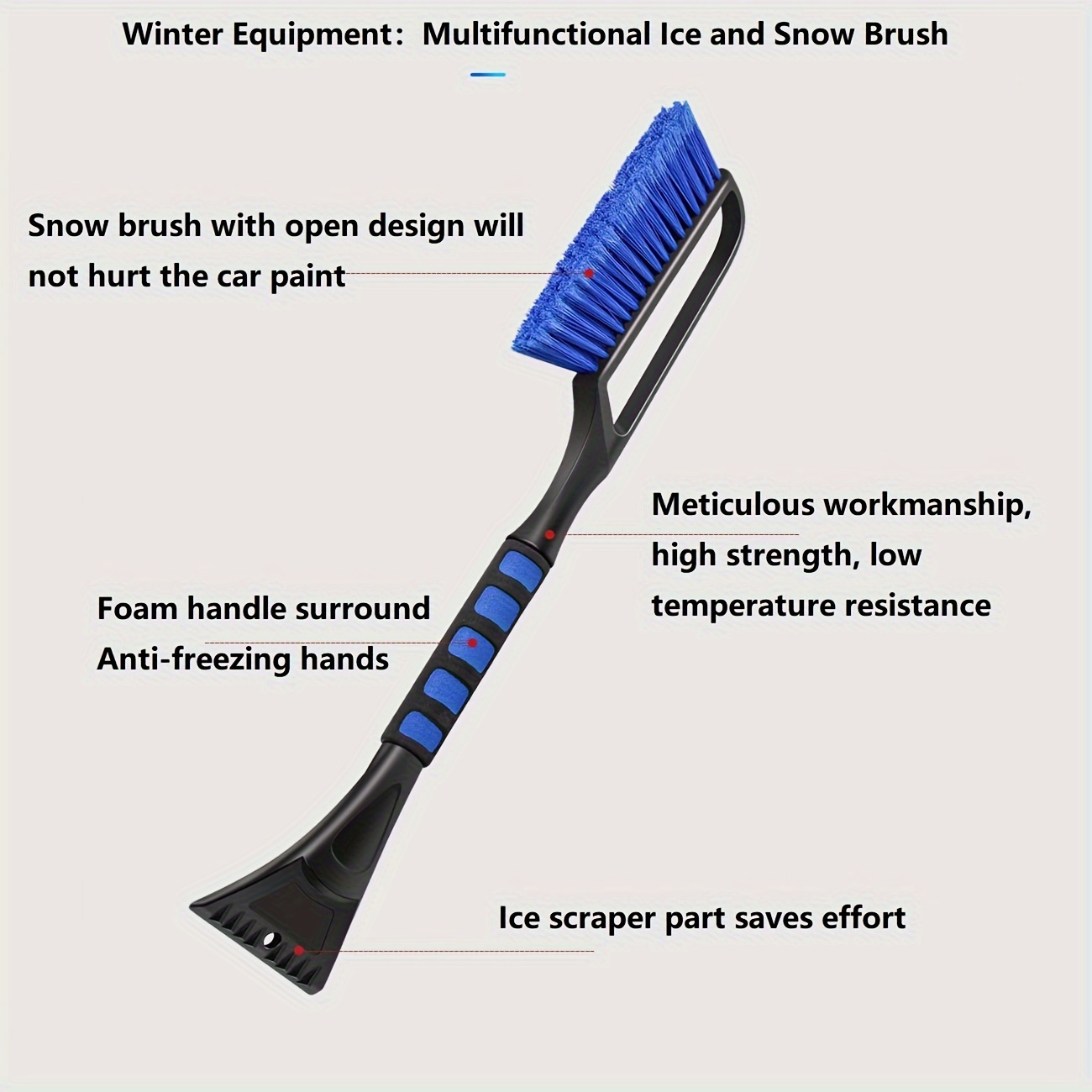 Snow Shovel Ice Scraper Frost Scraper Snow Scraper Skiing Equipment