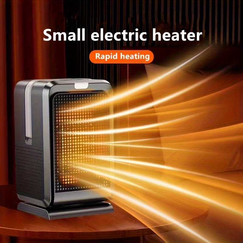 Comprar Mini ventilador eléctrico calefactor de 500W, calentador de  cerámica de pared enchufable portátil, calefacción de aire, termostato  calentador de habitación de invierno con Control remoto