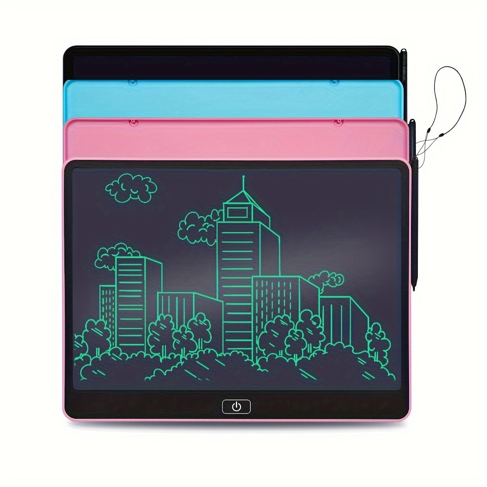 Link Kids Lcd 10inch Color Writing Doodle Board Tablet Electronic Erasable  Reusable Drawing Pad Educational & Learning Toy : Target