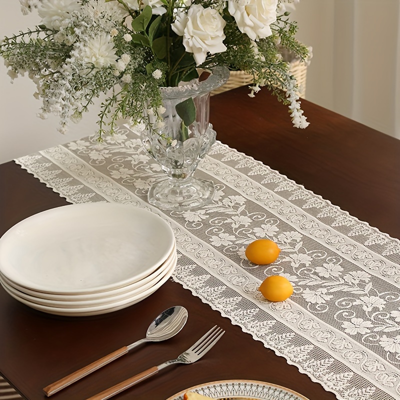 Tovaglia rotonda cotone lino tovaglia da cucina in stile nordico tovaglia  decorativa antiolio elegante modello albero di natale
