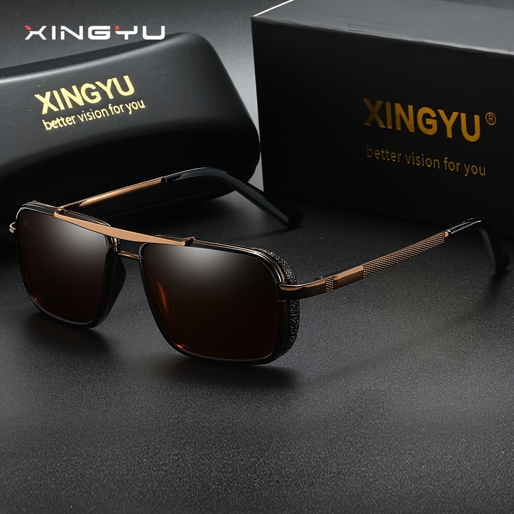 Vintage Classic Trendy Polarized Sunglasses With Glasses Case For Men Women  Outdoor Sports Party Vacation Travel Driving Fishing Decors Photo Props, Free Shipping On Items Shipped From Temu