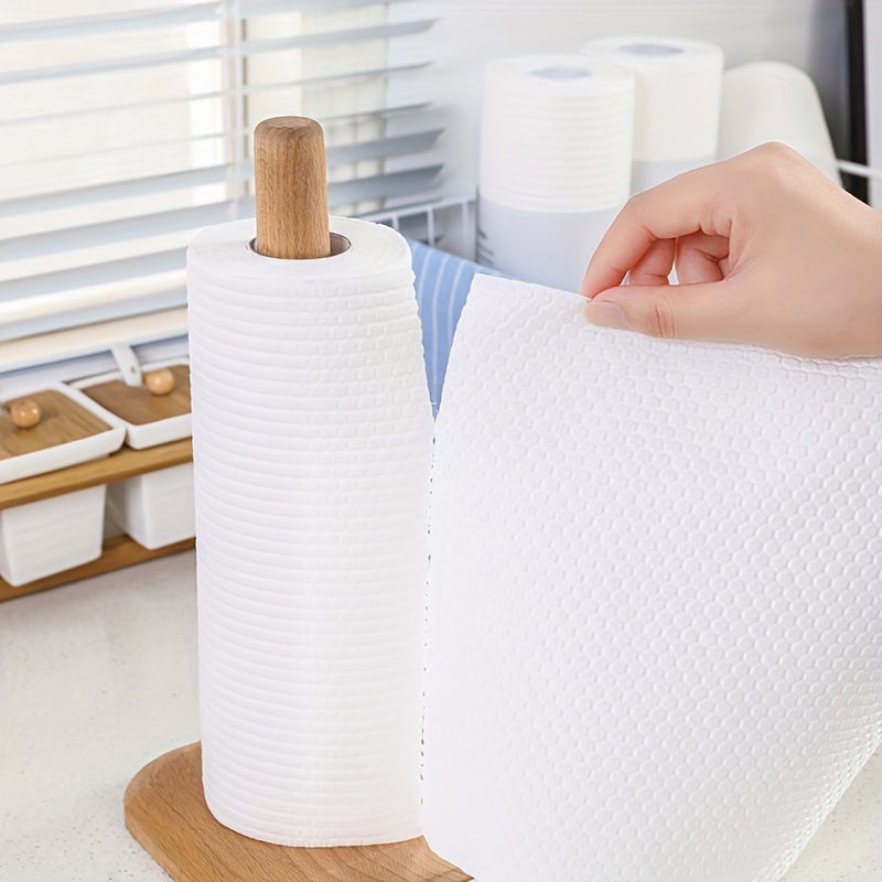 50pcsroll Disposable Dish Cloth Home Cleaning Towels Kitchen Housework Dish Cleaning Cloths Wiping Pad Absorbent Dry Quickly Dishcloth Bathroom