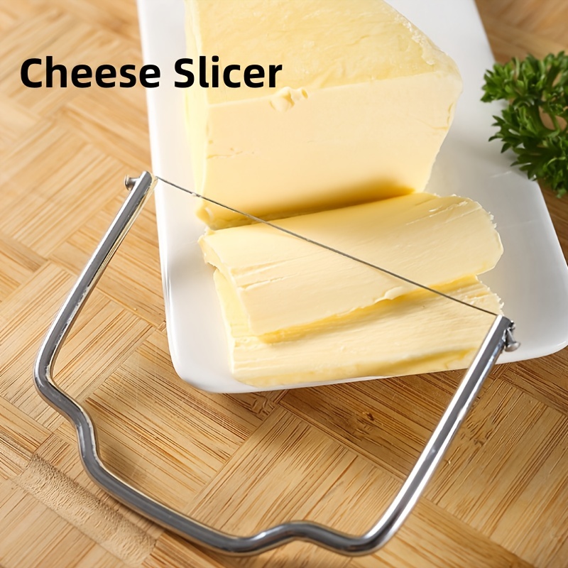 Stainless Steel Cheese Butter Cutter, Non-stick Butter Cheese Slicer,  Kitchen Tools, Kitchen Supplies - Temu