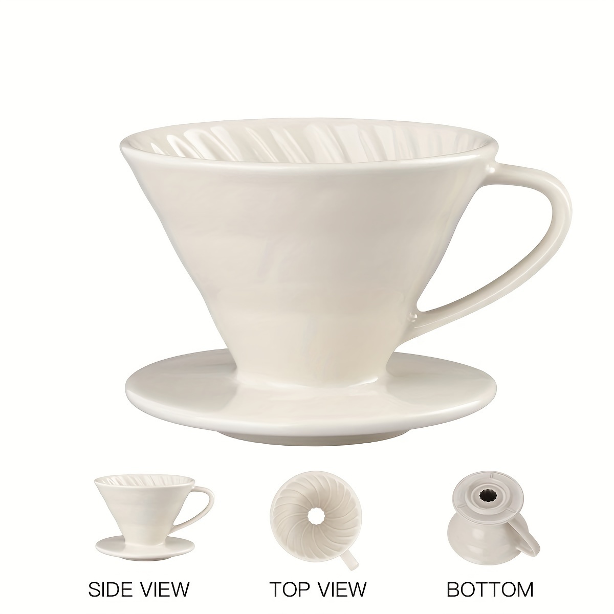 Ceramic Pour Over Dripper – Twin Valley Coffee