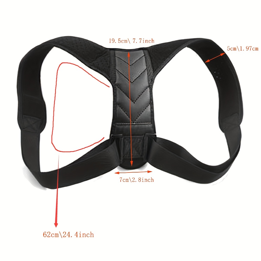 Adjustable Posture Corrector for Back Support
