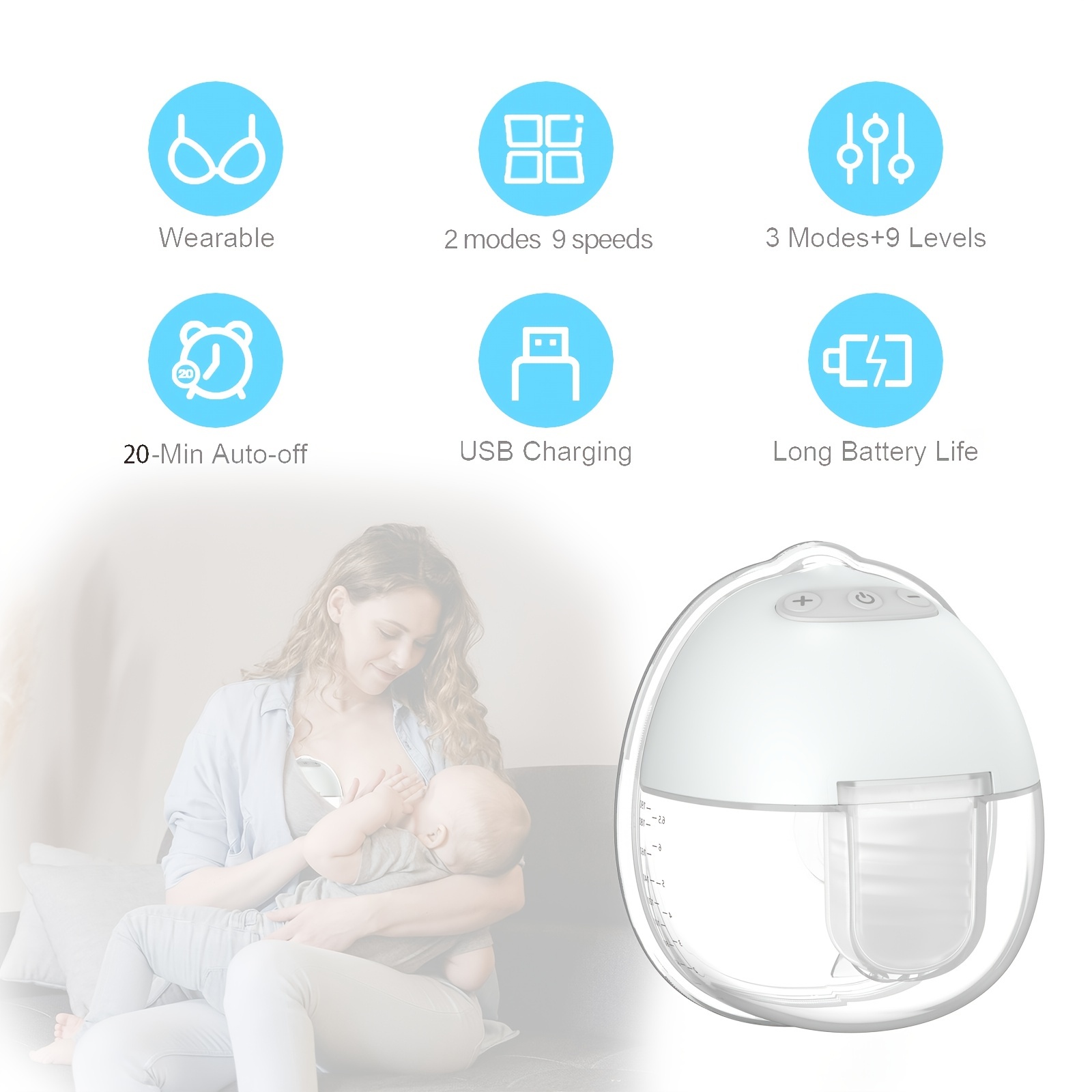 S28 Portable Wearable Breast Pump Great Gift For Pregnant Woman Wife - Baby  & Maternity - Temu Latvia