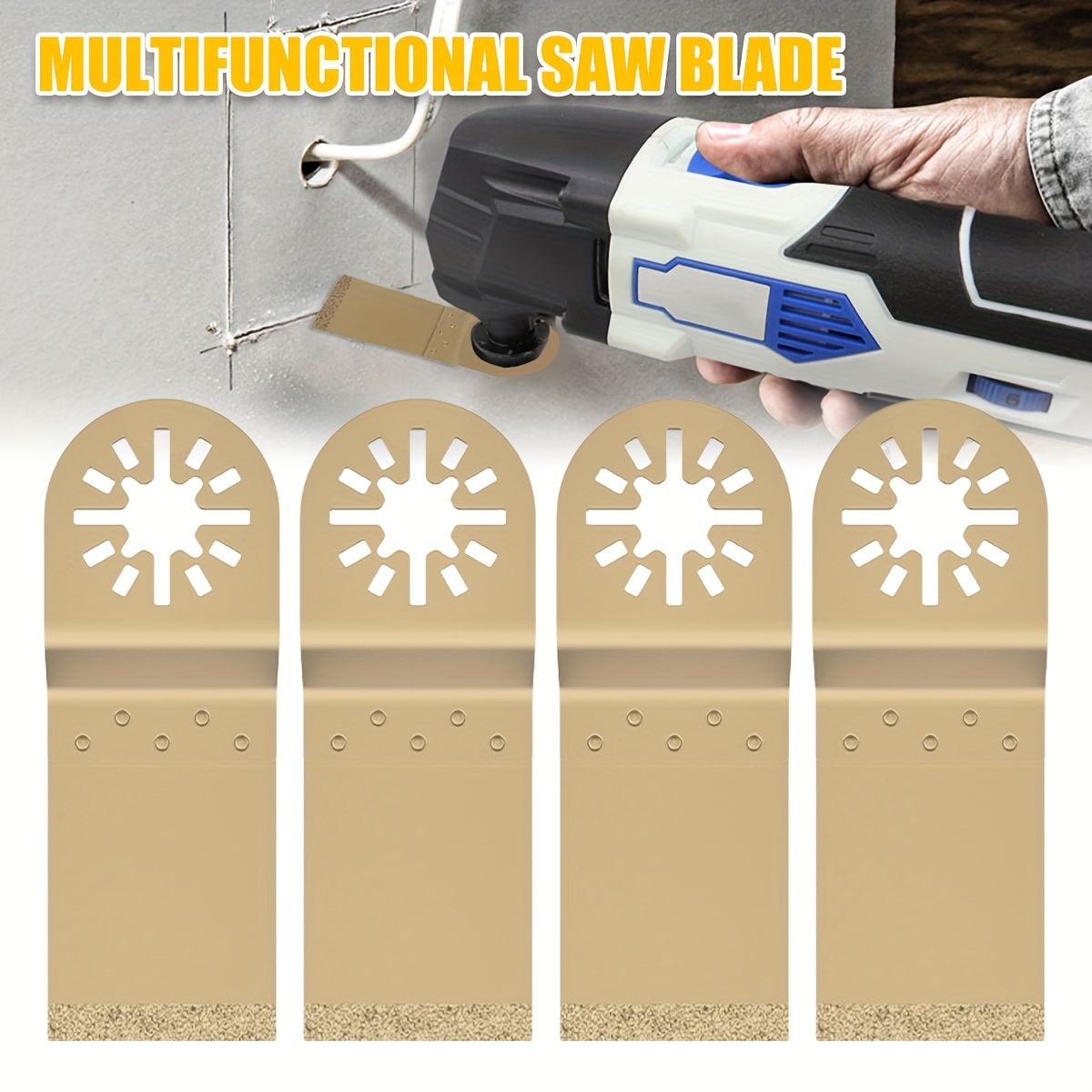 Multi Tool Blade Oscillating Saw Blade Multitool Blade Oscillating  Multi-tools Accessories For Plasterboard Wood Panel Cutting - Temu