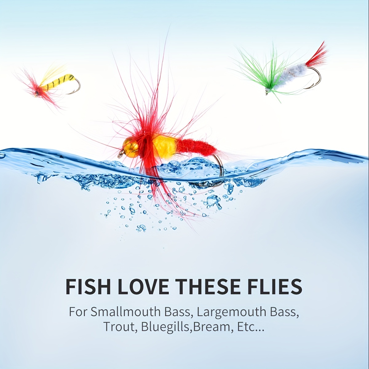 Premium Handmade Fly Fishing Lures Kit Includes Dry/wet - Temu