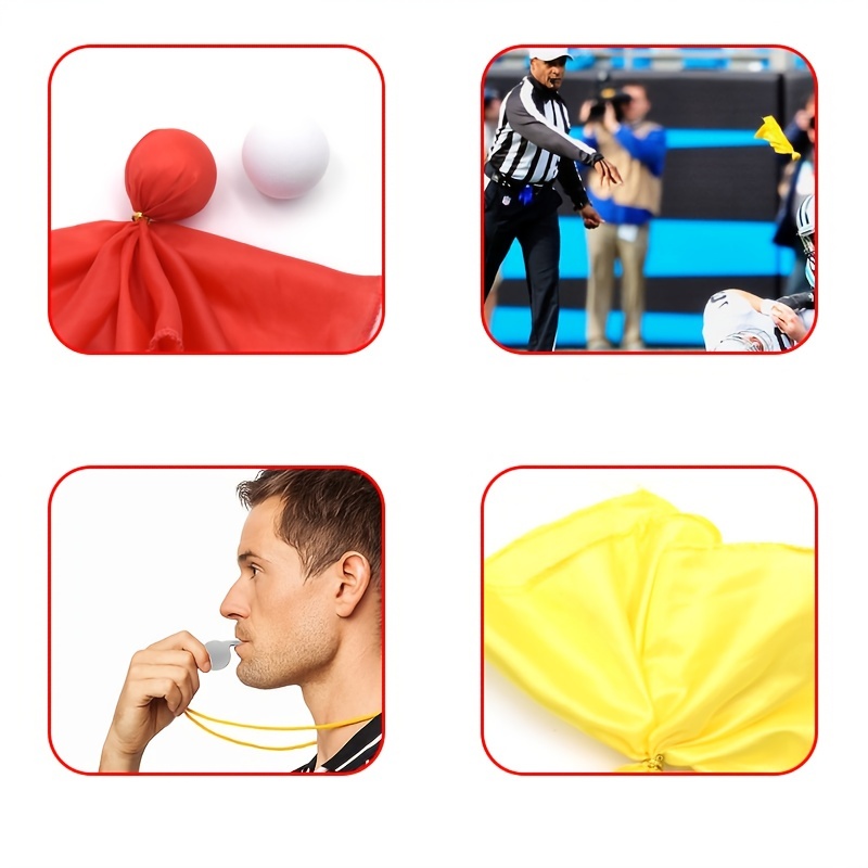 MOSU Football Penalty Flag Portable Referee Props Throwing Flag for Sports  Game Parties Red Football Games Accessory : .in: Sports, Fitness &  Outdoors