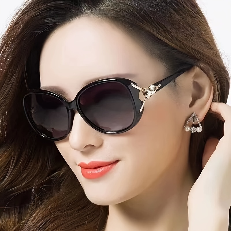 Xing Yu Ladies Rimless Oversized Fashion Sunglasses Trend - Temu