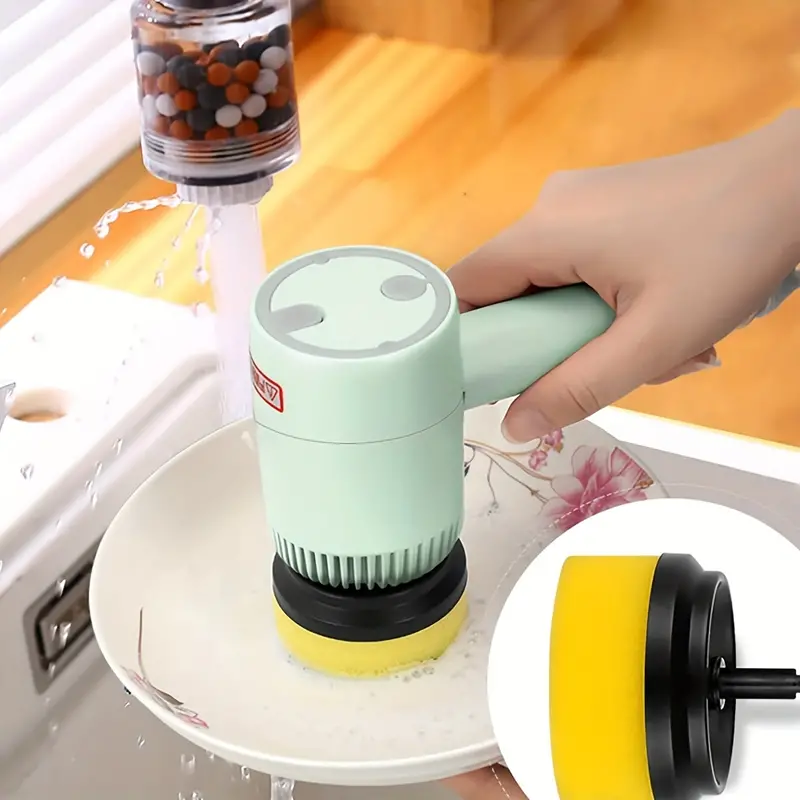 Spin Scrubber Electric Cleaning Brush Cordless Power - Temu