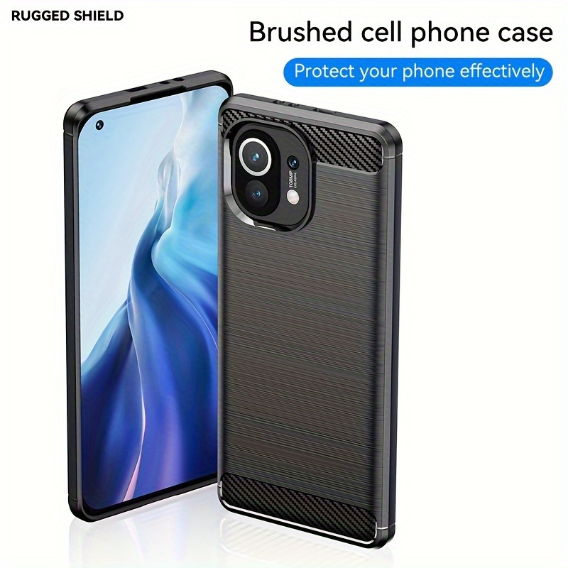 Carbon Fibre Series Phone Protective Case Xiaomi - Temu