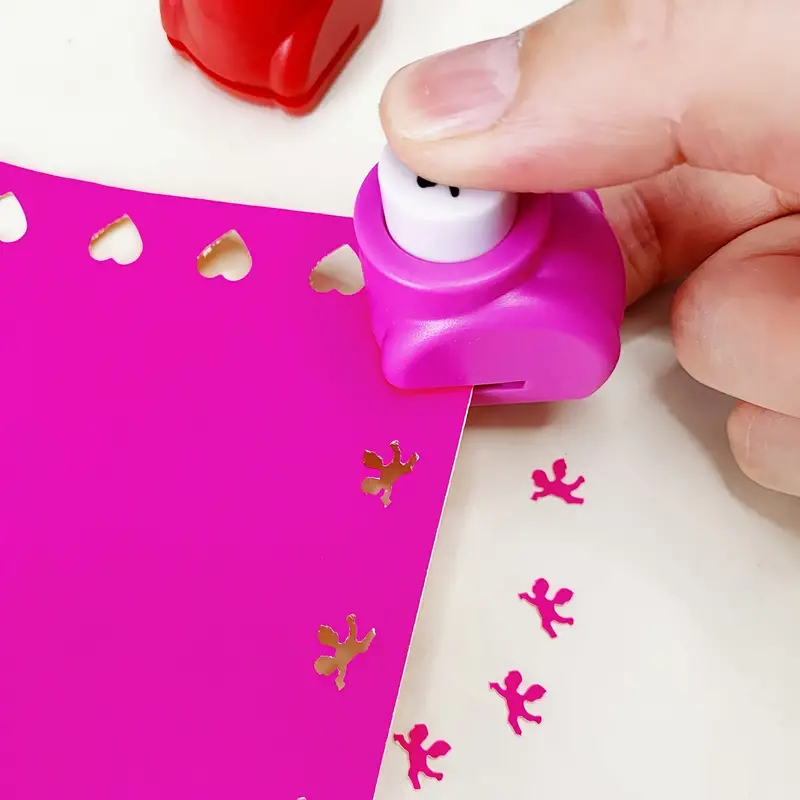 Mini Scrapbook Punches Handmade Cutter Card Craft Calico - Temu