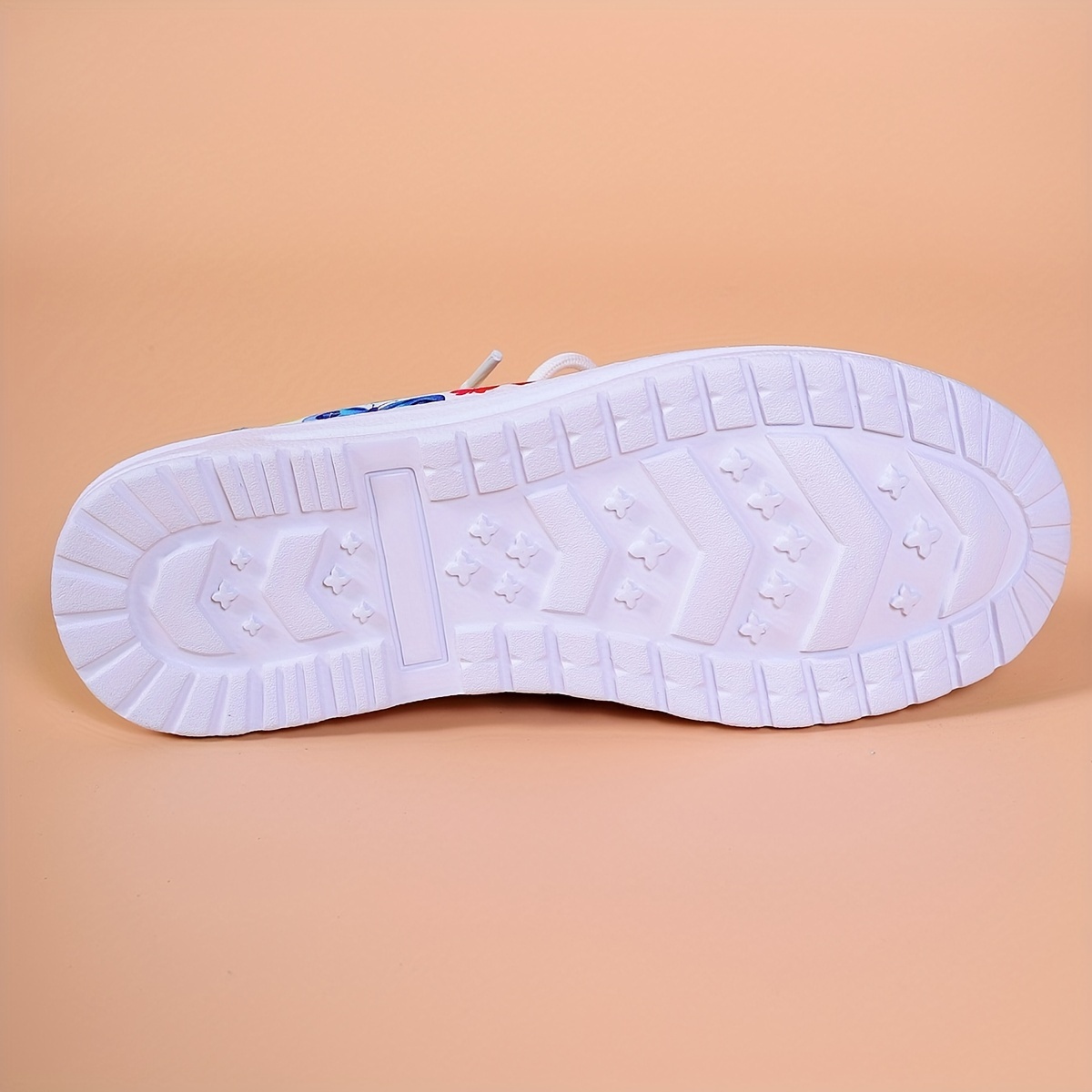 Women's Geometric Pattern Low Top Sneakers Lightweight Casual Shoes
