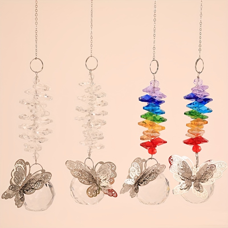 Golden Butterfly Wall Hanging Ornaments Resin Material Home - Temu