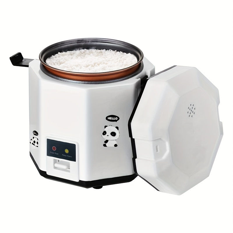 Electric Rice Cooker With One Touch For Asian Japanese Sushi Rice, 3-cup  Uncooked/6-cup Cooked, Fast&convenient Cooker With Ceramic Nonstick Inner  Pot, Stainless Steel Housing And Auto Warmer - Temu