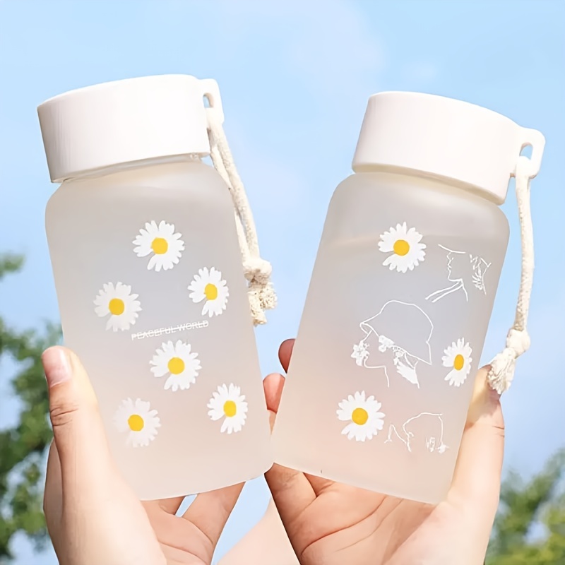 Kawaii Water Bottle With Straw, 44oz Cute Water Bottles With Two Ways To  Dinking, Leakproof Water Jug With Portable Strap For Teen Girls/boys/adults  S