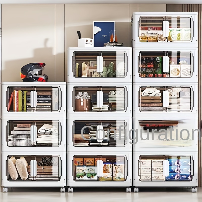 Pantry Organization Plastic Stackable Collapsible Storage Box for Kitchen  and Bathroom - China Storage Box and Folding Box price