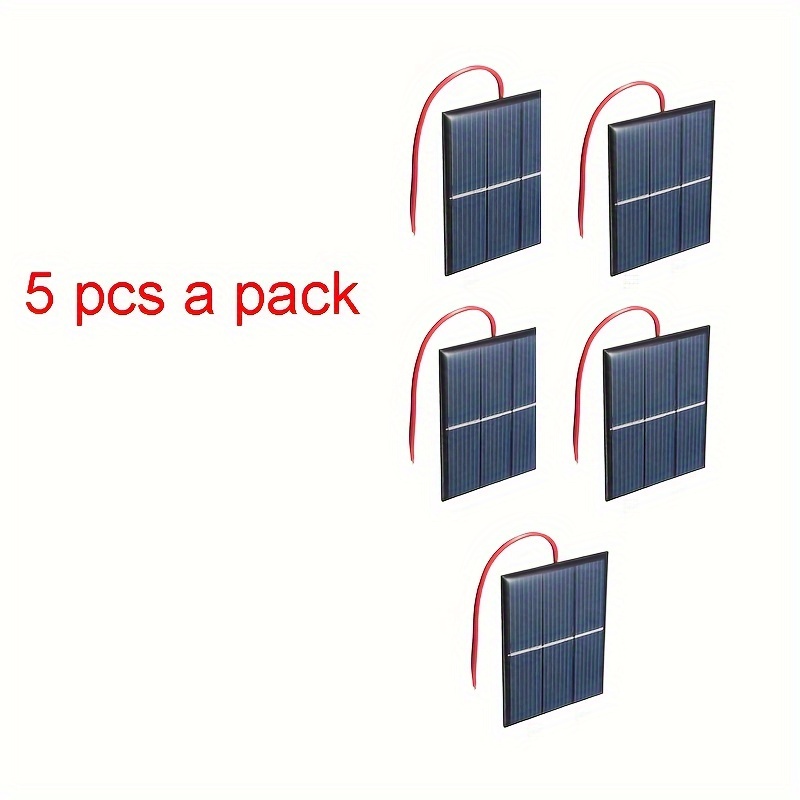 2pcs 2v 210ma Micro pannelli solari Mini celle solari fai da te giocattoli  elettrici materiali celle fotovoltaiche caricabatterie 40x40mm / 1.6x1.6in