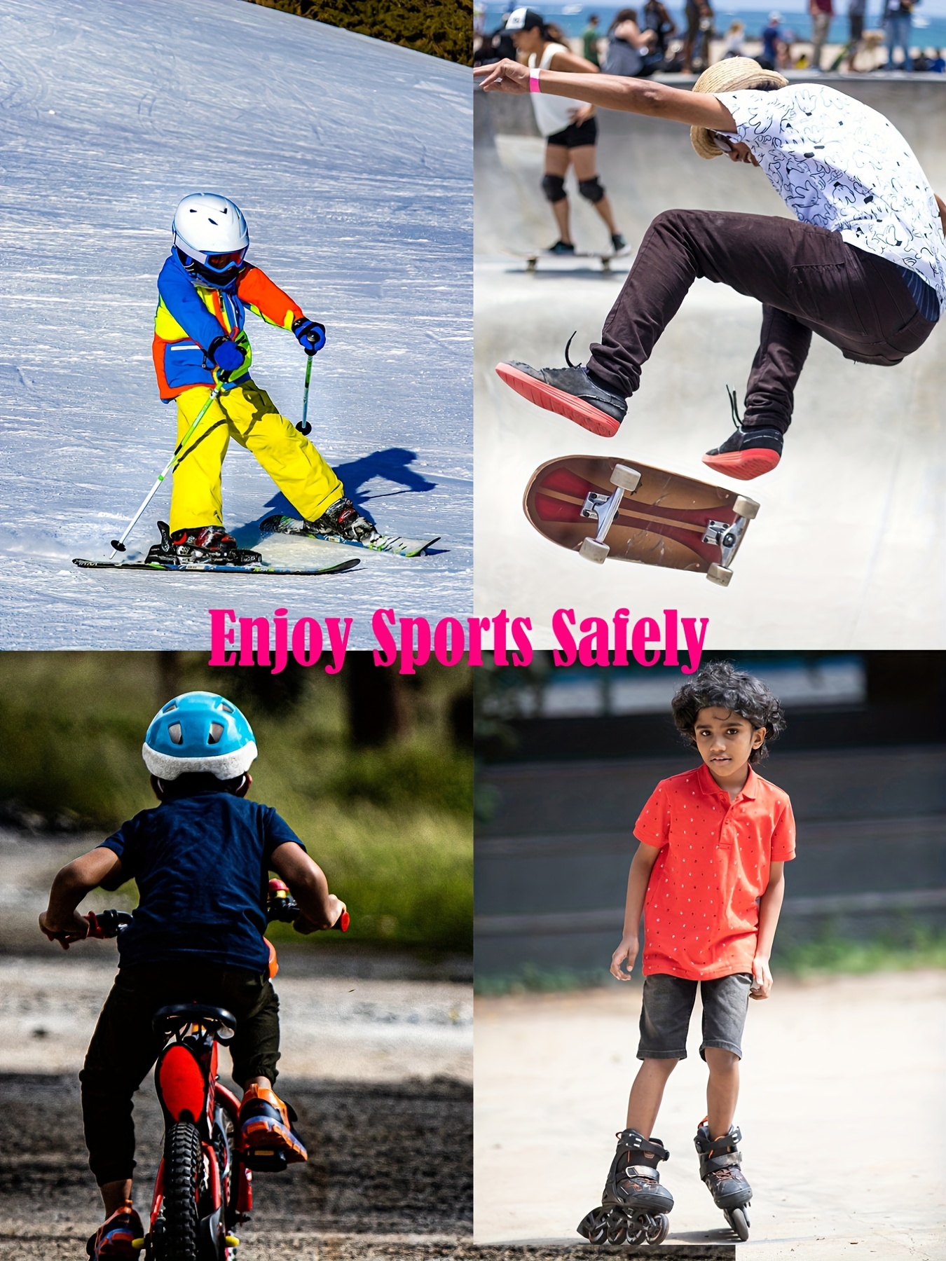 Protective Padded Shorts for Kids - 3D Hip, Butt, and Tailbone Protection  for Snowboarding, Skating, and Skiing