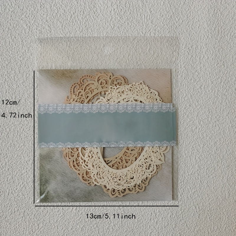 Material Paper - Lace Showroom Vintage Lace Pattern Scrapbook Paper