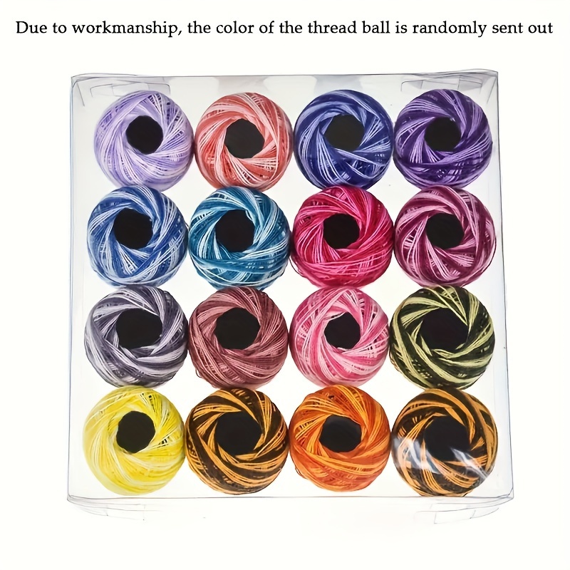 Embroidery Accessories for a Variety of Colors, Such As Yarn